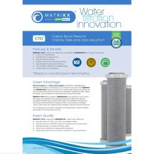 Ανταλλακτικό φίλτρου Φυσίγγιο άνθρακα Matrikx CTO