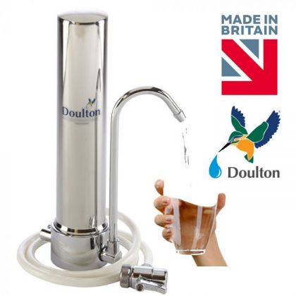 Φίλτρο νερού Doulton inox άνω πάγκου