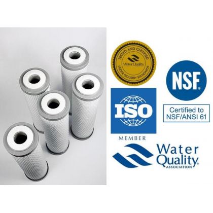 Ανταλλακτικο φίλτρου - Φυσίγγιο άνθρακα Pure Microban 0,5μ